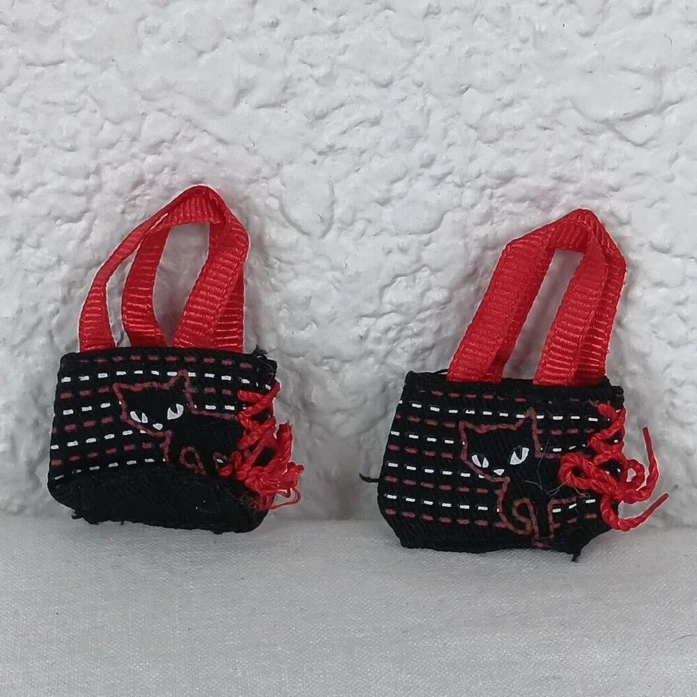 NITA Doll Black Cat Purse Original Bratz Babyz The Movie Twiins Hair Flair HTF